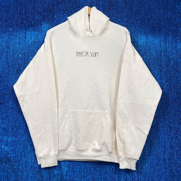 Taylor Swift Beige Eras Tour Hoodie Size XL - Picture 3 of 4